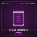 Genuine Mobis SPRING-RESISTANCE MD703614 for Galloper 1998 HNS Parts Korea