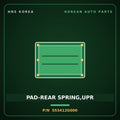 Genuine Mobis PAD-REAR SPRING,UPR 553412G000 for Avante 2006 HNS Parts Korea