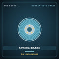 Genuine Mobis SPRING BRAKE 0K2A143082 for Cerato 1997 HNS Parts Korea