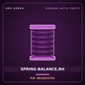 Genuine Mobis SPRING-BALANCE,RH 0K2A252791 for Cerato 1997 HNS Parts Korea