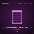 Genuine Mobis SPRING-COIL - 4.63E+105  for Equus 2007 HNS Parts Korea