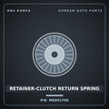 Genuine Mobis RETAINER-CLUTCH RETURN SPRING MD951706 for Galloper 1998 HNS Parts Korea