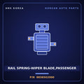 Genuine Mobis RAIL SPRING-WIPER BLADE,PASSENGER 98365G2000 for Bongo 2016 HNS Parts Korea
