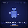 Genuine Mobis RAIL SPRING-WIPER BLADE,REAR 98855H9000 for Venue 2019 HNS Parts Korea