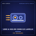 Genuine Mobis LENS & HSG-RR COMB O/S LAMP,LH 924103L001 for Grandeur 2006 HNS Parts Korea