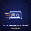 Genuine Mobis LENS & HSG-REAR COMB LAMP,LH 924112D300 for Elantra 2000 HNS Parts Korea