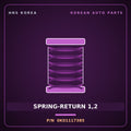 Genuine Mobis SPRING-RETURN 1,2 0K01117385 for Potentia 1997 HNS Parts Korea