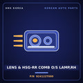 Genuine Mobis LENS & HSG-RR COMB O/S LAMP,RH 924122T000 for K5 2011 HNS Parts Korea