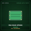 Genuine Mobis PAD-REAR SPRING 5522659000 for Solati 2014 HNS Parts Korea