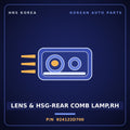 Genuine Mobis LENS & HSG-REAR COMB LAMP,RH 924122D700 for Elantra 2000 HNS Parts Korea