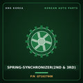 Genuine Mobis SPRING-SYNCHRONIZER(2ND & 3RD) QT1027908 for Aero City 2008 HNS Parts Korea
