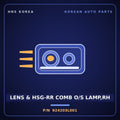 Genuine Mobis LENS & HSG-RR COMB O/S LAMP,RH 924203L001 for Grandeur 2006 HNS Parts Korea