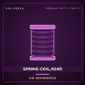 Genuine Mobis SPRING-COIL,REAR 0K01828011D for Retona 1999 HNS Parts Korea