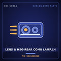 Genuine Mobis LENS & HSG-REAR COMB LAMP,LH 9241026000 for Santa Fe 2000 HNS Parts Korea