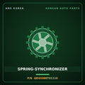 Genuine Mobis SPRING-SYNCHRONIZER QD43386T01110 for Solati 2014 HNS Parts Korea