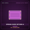 Genuine Mobis SPRING-SHOE RETURN A 582681G300 for Forte 2006 HNS Parts Korea