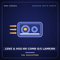 Genuine Mobis LENS & HSG-RR COMB O/S LAMP,RH 924122T500 for K5 2014 HNS Parts Korea