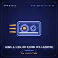 Genuine Mobis LENS & HSG-RR COMB O/S LAMP,RH 924122T600 for K5 2014 HNS Parts Korea