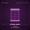 Genuine Mobis SPRING-WAVE 241853A000 for Veracruz 2006 HNS Parts Korea