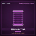 Genuine Mobis SPRING-DETENT QD43386T00040 for Power Truck 2004 HNS Parts Korea