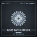 Genuine Mobis COVER-CLUTCH HOUSING 4147662050 for 5-Ton Truck 1997 HNS Parts Korea