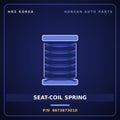 Genuine Mobis SEAT-COIL SPRING 8673873010 for 11-Ton Truck 1997 HNS Parts Korea