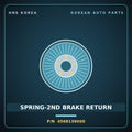 Genuine Mobis SPRING-2ND BRAKE RETURN 4568139000 for Carens 1999 HNS Parts Korea