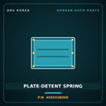 Genuine Mobis PLATE-DETENT SPRING 459553B000 for Carnival 2006 HNS Parts Korea