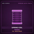 Genuine Mobis SPRING-COIL 4639739000 for Carens 1998 HNS Parts Korea
