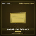 Genuine Mobis GARNISH-TAIL GATE,LWR 87372G2500YP5 for IONIQ 2019 HNS Parts Korea