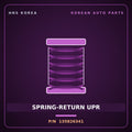 Genuine Mobis SPRING-RETURN UPR 135826341 for Frontier 2000 HNS Parts Korea
