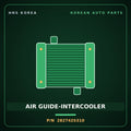 Genuine Mobis AIR GUIDE-INTERCOOLER 282742S310 for Sorento 2020 HNS Parts Korea