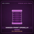 Genuine Mobis HANGER-FRONT SPRING,LH 0K43F38210A for Frontier 2000 HNS Parts Korea