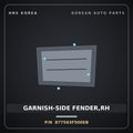 Genuine Mobis GARNISH-SIDE FENDER,RH 877563F500EB for Opirus 2006 HNS Parts Korea