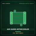 Genuine Mobis AIR GUIDE-INTERCOOLER 282772B814 for Soul 2019 HNS Parts Korea