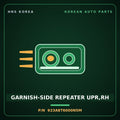Genuine Mobis GARNISH-SIDE REPEATER UPR,RH 923A8T6000N5M for Genesis GV80 2020 HNS Parts Korea