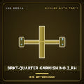 Genuine Mobis BRKT-QUARTER GARNISH NO.3,RH 877Y9DV000 for Tasman 2024 HNS Parts Korea