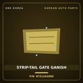 Genuine Mobis STRIP-TAIL GATE GANISH 87312A3000 for Ray 2011 HNS Parts Korea