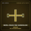Genuine Mobis BEZEL-CRASH PAD GARNISH,RH 847Z4EV010QW1 for EV3 2024 HNS Parts Korea