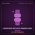 Genuine Mobis COVER-REAR SEAT BACK WEBBING GUIDE 89377DO000DFS for EV9 2023 HNS Parts Korea