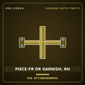 Genuine Mobis PIECE-FR DR GARNISH, RH 87726EV000H3S for EV3 2024 HNS Parts Korea