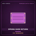 Genuine Mobis SPRING-SHOE RETURN 582684D500 for Carnival 2006 HNS Parts Korea