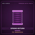 Genuine Mobis SPRING-RETURN 0K85033341A for New Cosmos 1995 HNS Parts Korea