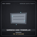 Genuine Mobis GARNISH-SIDE FENDER,LH 87743H1500 for Terracan 2000 HNS Parts Korea