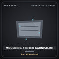 Genuine Mobis MOULDING-FENDER GARNISH,RH 87746H1020 for Terracan 2000 HNS Parts Korea