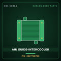 Genuine Mobis AIR GUIDE-INTERCOOLER 282772B710 for K3 2012 HNS Parts Korea