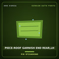 Genuine Mobis PIECE-ROOF GARNISH END REAR,LH 872340X000 for BlueOn 2011 HNS Parts Korea