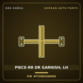 Genuine Mobis PIECE-RR DR GARNISH, LH 87735EV200ISG for EV3 2024 HNS Parts Korea