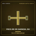 Genuine Mobis PIECE-RR DR GARNISH, RH 87736EV100CAD for EV3 2024 HNS Parts Korea