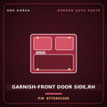 Genuine Mobis GARNISH-FRONT DOOR SIDE,RH 87754H1500 for Terracan 2000 HNS Parts Korea